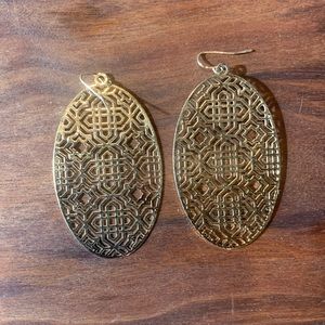 Premier Designs Gold Earrings